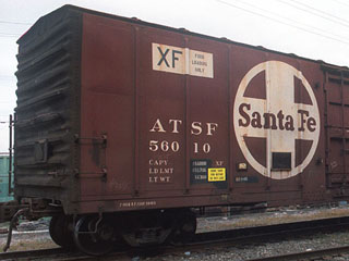 A.T.S.F Box Car