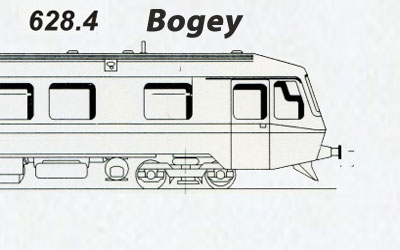 DB BR 628 Drehgestell 1