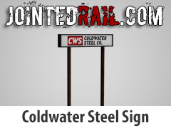 JR Coldwater Steel Sign