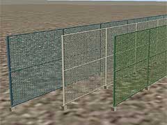 kDB fence L4.5m blue