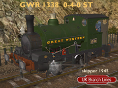 GWR 1338 0-4-0 st