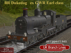 GWR 32xx Dukedog Engine spec