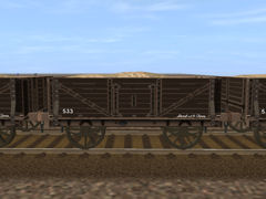 GWR BG coal wagon - reskin2