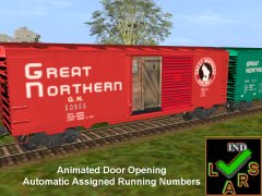 40ftBoxcar Great Northern    #