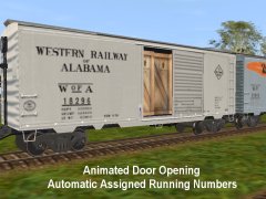 40ftBoxcar Western Alabama #