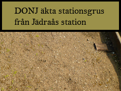 DONJ Jadraas stationsgrus